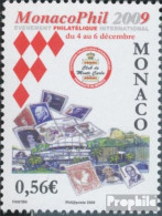 Monaco 2924 (kompl.Ausg.) Postfrisch 2009 Briefmarkenausstellung - Unused Stamps