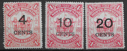 Bornéo YT N° 67/69 Neufs *. TB - Noord Borneo (...-1963)