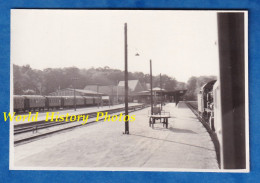 Photo Ancienne Snapshot - HERINGSDORF - Quai De La Gare - 1957 - Eisenbahn Bahn Train Wagon Chemin De Fer - Trenes