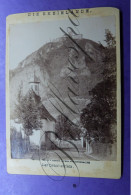 Photo Verlag  Becker Königswinter 1892- Der Drachenfels - Ancianas (antes De 1900)