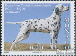 Monaco 2849 (kompl.Ausg.) Postfrisch 2007 Hundeausstellung - Nuevos