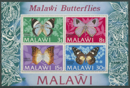 Malawi 1973 Schmetterlinge Block 30 Postfrisch (C26604) - Malawi (1964-...)