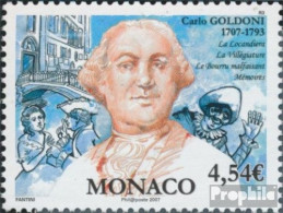 Monaco 2847 (kompl.Ausg.) Postfrisch 2007 Carlo Goldoni - Nuevos