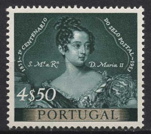 Portugal 1953 100 Jahre Portugiesische Briefmarken 820 Postfrisch - Ungebraucht