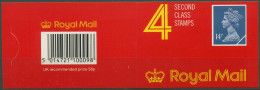 Großbritannien 1989 Royal Mail MH 0-108 B Postfrisch (D74519) - Markenheftchen