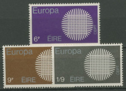Irland 1970 Europa CEPT 239/41 Postfrisch - Unused Stamps