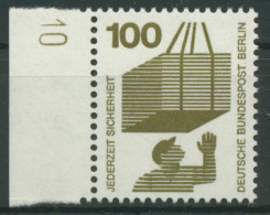 Berlin 1971 Unfallverhütung Mit Druckerzeichen 410 DZ 10 Postfrisch - Ungebraucht