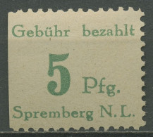 Spremberg (Niederlausitz) 1945 Freimarke 3 Postfrisch - Other & Unclassified