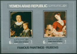 Jemen (Nordjemen) 1968 Gemälde Von Rubens Block 65 Postfrisch (C30438) - Yemen