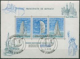 Monaco 1985 Transatlantische Segelregatta Block 30 Gestempelt (C91376) - Blocchi