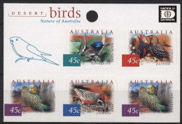 Australien 2001 HAFNIA Vögel D. Wüstengebiete 2070/73 BA FB Postfrisch (C29608) - Ongebruikt