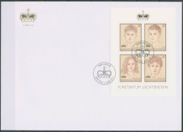 Liechtenstein 2011 Kinder Des Erbprinzenpaares Block 20 FDC (SG60448) - FDC