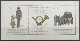 Liechtenstein 2017 200 Jahre Post Postbote Block 30 Postfrisch (C60374) - Blokken