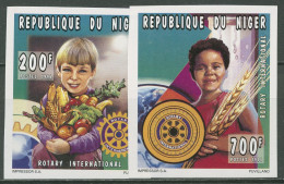 Niger 1996 90 Jahre Rotary International 1205/06 B Postfrisch - Níger (1960-...)