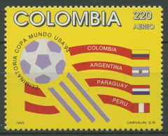 Kolumbien 1993 Fußball-WM USA'94 Qualifikation 1906 Postfrisch - Colombia