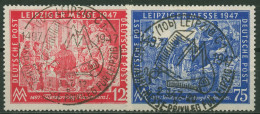 Alliierte Besetzung 1947 Leipziger Messe 965/66 Mit TOP-Sonderstempel - Sonstige & Ohne Zuordnung