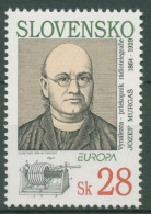 Slowakei 1994 Europa CEPT Entdeckungen Erfindungen Jozef Murgas 191 Postfrisch - Ungebraucht