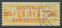 DDR 1958 Wertstreifen Für Den ZKD 17 L Nachdruck Gestempelt Ungültig - Autres & Non Classés