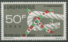 Niger 1968 5 Jahre Wirtschaftsorganisation EUROPAFRIQUE 188 Postfrisch - Níger (1960-...)