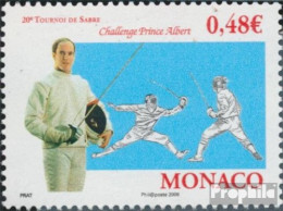 Monaco 2804 (kompl.Ausg.) Postfrisch 2006 Fechtturnier - Ungebraucht