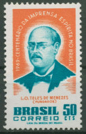 Brasilien 1969 Journalist Spiritist De Menezes 1221 Postfrisch - Unused Stamps