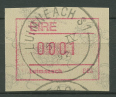 Irland Automatenmarken 1992 Einzelwert ATM 4 Gestempelt - Vignettes D'affranchissement (Frama)