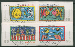 Bund 2008 Post Grußmarke, CEPT Der Brief 2665/68 Mit TOP-Stempel - Used Stamps