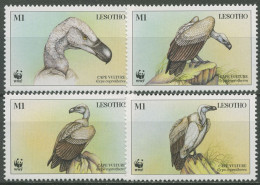 Lesotho 1998 WWF Naturschutz Kapgeier 1276/79 Postfrisch - Lesotho (1966-...)