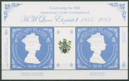 Pitcairn 2013 60 Jahre Krönung Königin Elisabeths Block 64 Postfrisch (C40556) - Pitcairn