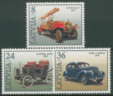 Lettland 1996 Fahrzeuge Feuerwehr, PKW Leutner, Ford-Vairogs 435/37 Postfrisch - Latvia