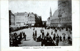 Ypres - Grand Place - Feldpost 4. Infanterie Division - Ieper