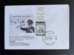 AUSTRIA 1985 SPECIAL COVER 40 YEARS LIBERATION OF DACHAU AND MAUTHAUSEN 05-05-1985 OOSTENRIJK OSTERREICH JUDAICA - Brieven En Documenten