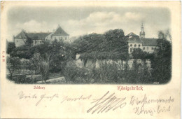 Königsbrück - Reliefkarte - Koenigsbrueck