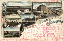 Gruss Vom Truppenübungsplatz Elsenborn - Litho - Elsenborn (camp)