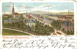 Gruss Aus Neugersdorf - Litho - Ebersbach (Loebau/Zittau)