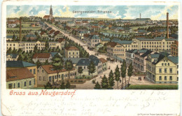 Gruss Aus Neugersdorf - Litho - Ebersbach (Loebau/Zittau)