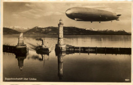 Zeppelin über Lindau - Lindau A. Bodensee