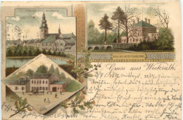 Gruss Aus Wickrath - Litho - Mönchengladbach