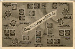 Briefmarken Sprache - Briefmarken (Abbildungen)