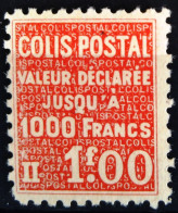 FRANCE                          COLIS POSTAUX   N° 168                        NEUF* - Ungebraucht