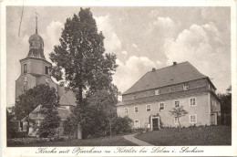 Kittlitz Bei Löbau - Kirche Mit Pfarrhaus - Löbau