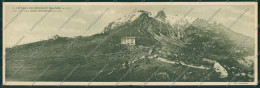 Lecco Rifugio Grigna Meridionale Doppia Cartolina QQ7307 - Lecco