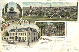 Gruss Aus Neugersdorf - Litho - Ebersbach (Loebau/Zittau)