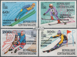 Zentralafrikanische Republik 672A-675A (kompl.Ausg.) Postfrisch 1980 Olympia - Unused Stamps