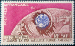 R2253/685 - POLYNESIE FRANÇAISE - 1962 - POSTE AERIENNE - N°6 NEUF* - Ungebraucht