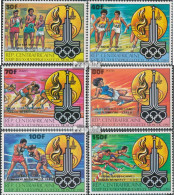 Zentralafrikanische Republik 726a-731a (kompl.Ausg.) Postfrisch 1981 Olympia - Repubblica Centroafricana