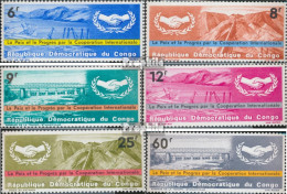 Kongo (Kinshasa) 240-245 (kompl.Ausg.) Postfrisch 1965 20 Jahre UNO - Mint/hinged