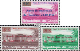 Kongo (Kinshasa) 306-308 (kompl.Ausg.) Postfrisch 1968 Jahr Des Tourismus - Mint/hinged