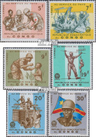 Kongo (Kinshasa) 246-251 (kompl.Ausg.) Postfrisch 1965 Einsatz Der Armee - Mint/hinged