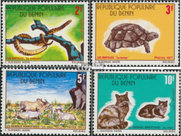 Benin 89-92 (kompl.Ausg.) Postfrisch 1977 Tiere - Bénin – Dahomey (1960-...)